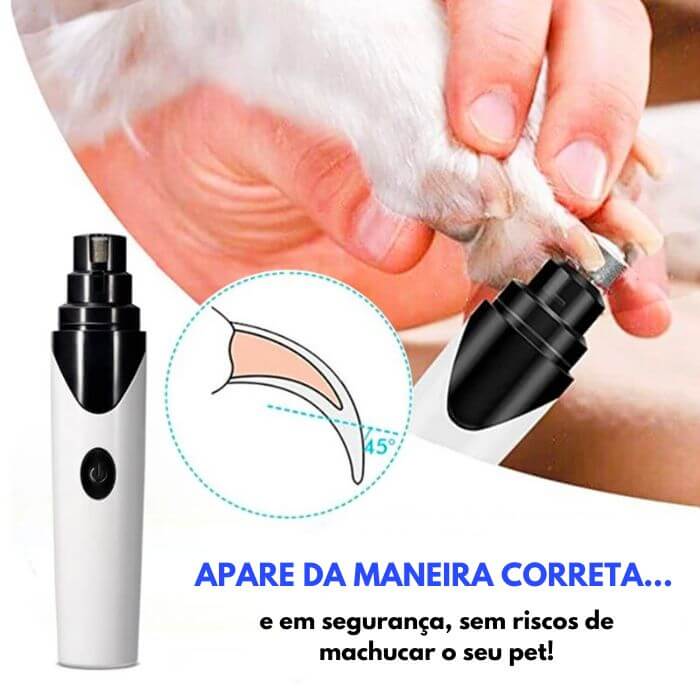 Aparador De Unha Elétrico Para Pets