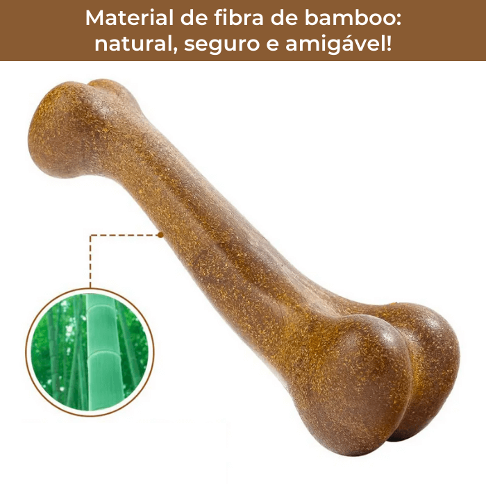 Osso para Cachorro Natural Indestrutível - Promoção