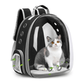 Mochila para Pets Filhotes e Pequenos Capsula Transparente