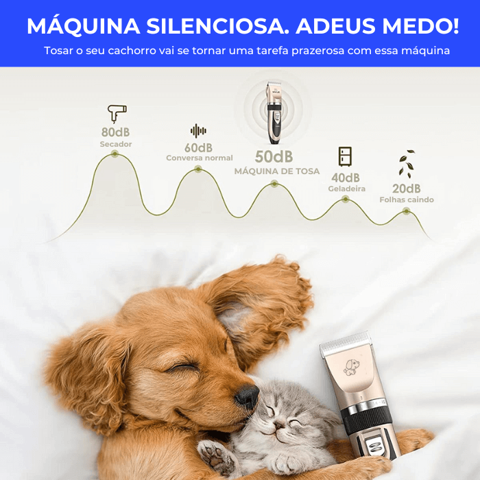 Máquina de Tosar Cachorro